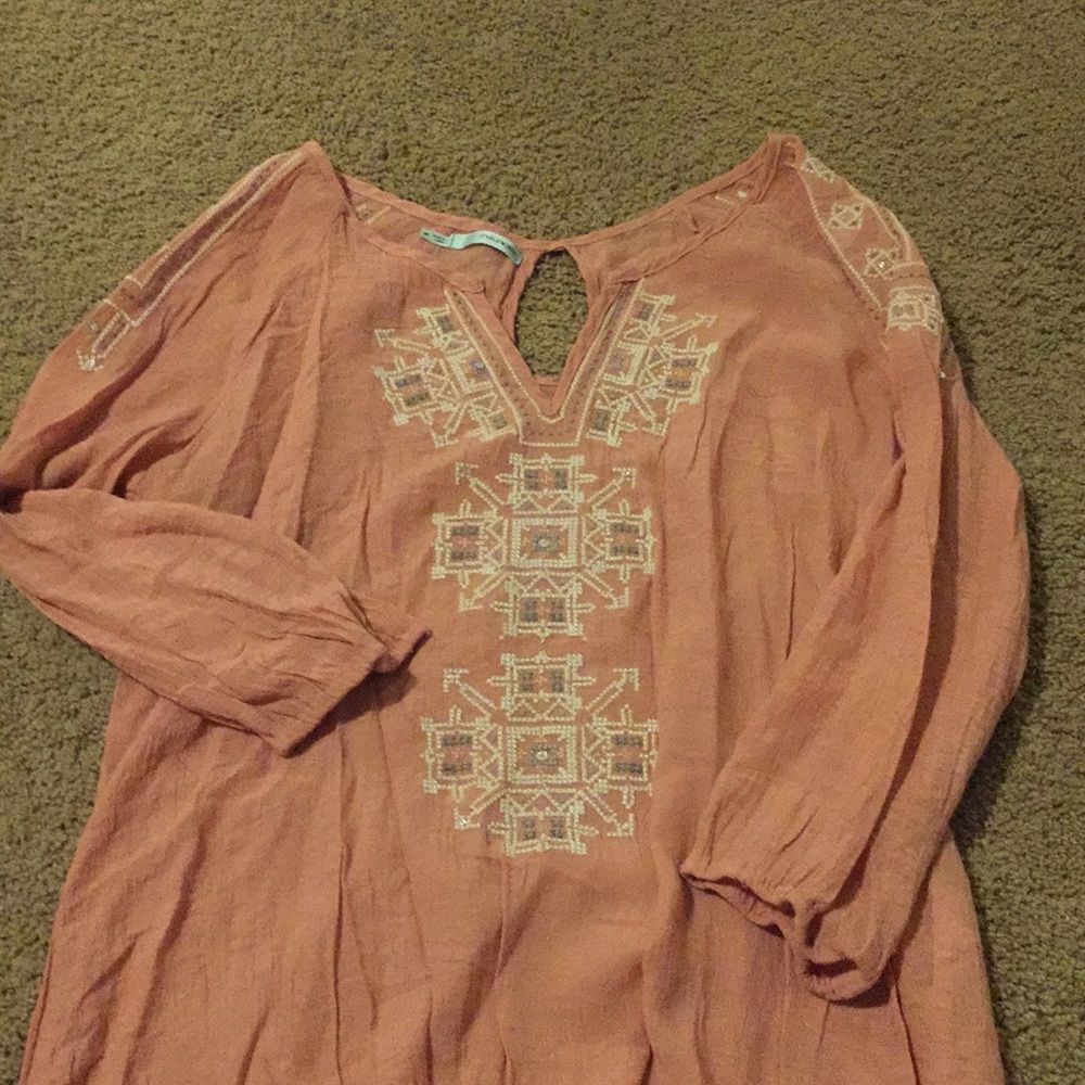 Flowy pheasant top